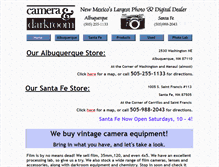 Tablet Screenshot of camera-darkroom.com